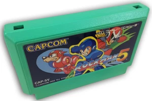 Rockman 5 Megaman NES Famicom Japan JP NTSC Cart Nintendo Original CAP-5V 1992 - Picture 1 of 4