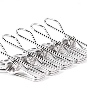Heavy Duty Clothes Pins for Hanging Clothes, Stainless Steel Clothespins for ... - Picture 1 of 6