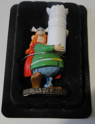 ASTERIX pion La Tour avec Abraracourcix jeu d'Echecs PLASTOY collector 2006 - Photo 1/3