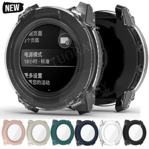 Do Garmin Instinct 3 45/50mm E Futerał ochronny Szkło ochronne Case Display Folia pancerna - Zdjęcie 1 z 18