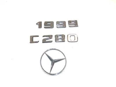 Emblemas mercedes benz c280 1997-2000 Foto 1 de 2