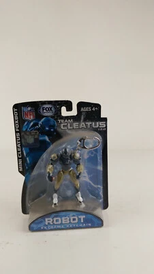 New Fox Cleatus Fox Robot Action Figure Key Chain Fob Rams Throw back Color - Image 1 of 4