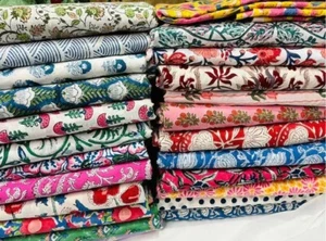 Cotton Bulk 100 Mix Pack Lots of Recycled Old Vintage Cotton Remnants - Picture 1 of 9