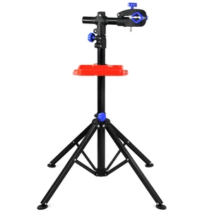 BIKE BICYCLE CYCLE MAINTENANCE MECHANIC REPAIR FOLDING WORK STAND MOUNTAIN TOOL - Picture 1 of 7