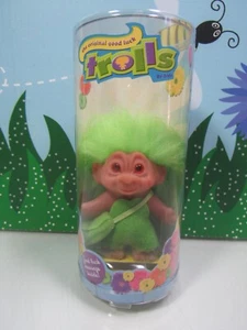 Good Luck Messenger Troll 2005 - Muñeca Troll Dam 3" - Nueva en contenedor - Rara - Imagen 1 de 7