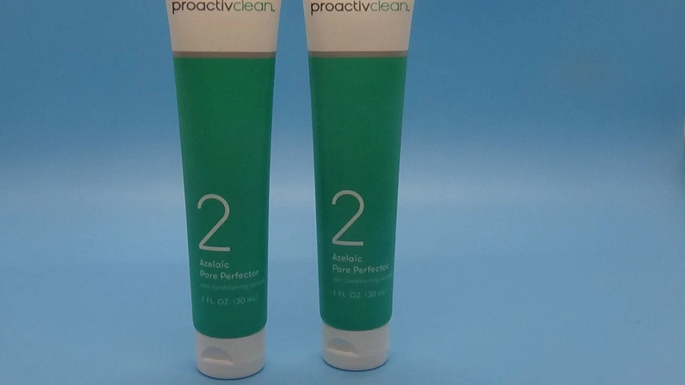 Perfeccionador de poros de ácido azelaico Proactiv Clean paso 2 tamaño de viaje 1 oz / 30 ml cada uno-C Foto 1 de 1