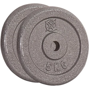 1" Standard Weight Plates Cast Iron Pair of 5kg - Picture 1 of 13
