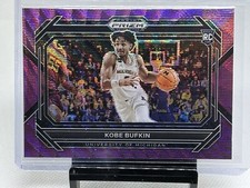 2023 Panini Prizm Draft Picks KOBE BUFKIN- PURPLE RC Rookie VARIATION