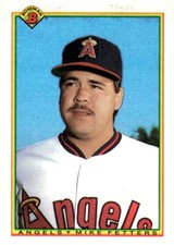 1990 Bowman #286 Mike Fetters - California Angels