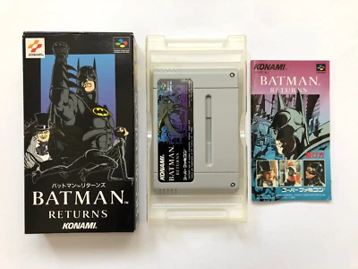 Batman Returns Super Famicom SFC SNES Japan 10/14/24 - Image 1 of 4
