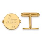 14K Gold Plated Silver United States Air Force Academy Cuff Links