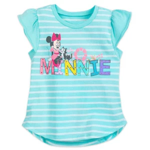 Disney Authentic Minnie Mouse & Figaro Fashion Girls T Shirt Tee Size 13 NWT - Picture 1 of 1