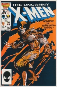 The Uncanny X-Men #212 Comic Book - Marvel Comics! - Picture 1 of 1