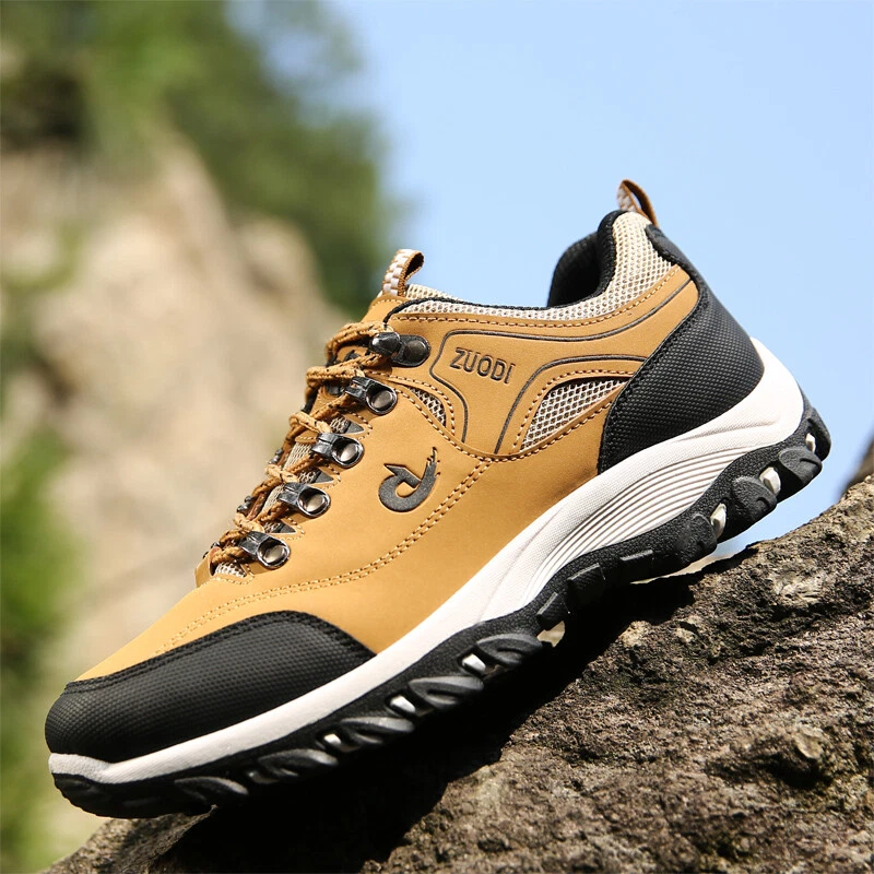 Men's Hiking Shoes Waterproof Sports Camping Tennis Outdoor Trekking Sneakers - Image 1 of 4