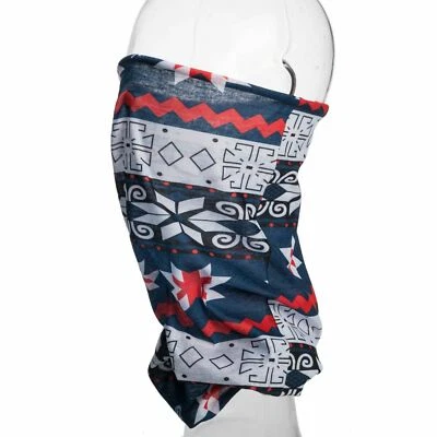 Bandana Prendas para la cabeza Diadema Máscara Bufanda Tubo facial Sin costuras - Azul abstracto - A2052 Foto 1 de 4