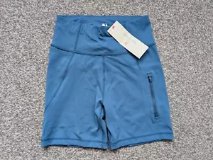 Sweaty Betty Merrell Womens Shorts Small Blue Ascend Power Cargo Gym Hiking - Picture 1 of 13
