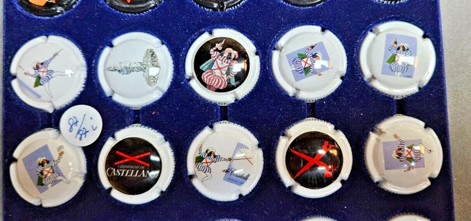 10 Capsules de Champagne DE CASTELLANE N° 87 à 87i - Photo 1/1