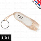 POINTE SHOE MINI KEY CHAIN RING BLOCH STAIN FINISH GIFT BALLET DANCING A0604M