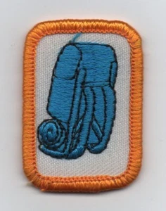 Backpacking, Interest Project Patch, Girl Scouts of America (1987-96) - Picture 1 of 1