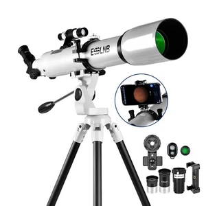 700mm Astronomical Telescope 120X with Phone Adapter for Beginner Moon Watching - Picture 1 of 10