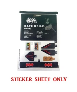LEGO 76188 - Batman - Batman Classic TV Series Batmobile - STICKER SHEET - Picture 1 of 1