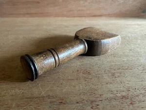 Barrel Maker Hoop Band Driver Cooper's Tool Vintage Wood Sail Maker Tool? HELP - Picture 1 of 24