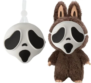 Halloween Mask Doll Clothing Accessories For Labubu Dress Up Ghost Mask, No Doll - Picture 1 of 18
