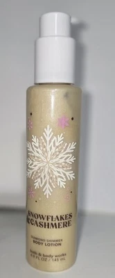 Bath & Body Works "COPOS DE NIEVE Y CACHEMIRA" - Loción corporal Diamond Shimmer - 4,9 oz Foto 1 de 2