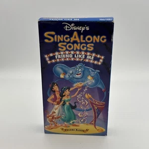 Disneys Sing Along Songs - Aladdin: Friends Like Me (VHS, 1993) - Picture 1 of 3