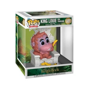 Funko Pop! Deluxe: TJB – King Louie On Throne - Jungle Book - Figura de Vinilo C - Imagen 1 de 8
