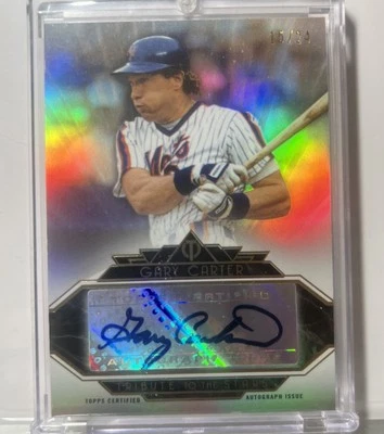 GARY CARTER 2014 TOPPS TRIBUTE TO THE STARS AUTOGRAPH AUTO /24 - Image 1 of 2