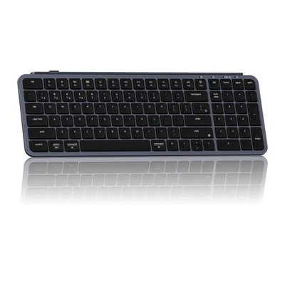 Ultra-Slim B2 Pro Bluetooth Keyboard 2.4 GHz Wireless Lightweight 96% ZMK Lau... - Image 1 of 4
