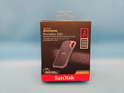 SanDisk Extreme Portable 2TB USB Type C SDSSDE81-2T00-G25 - Image 1 of 4