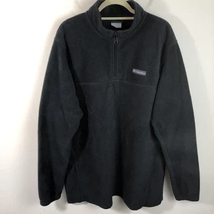 Columbia Fleece 1/4 Zip Pullover Herren Gr. XLT schwarz - Bild 1 von 14