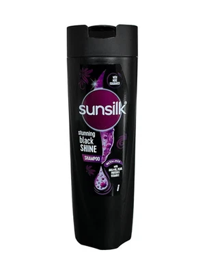 Sunsilk Stunning Black Shine Shampoo 180ml | Amla Pearl | Fuller Shiny Hair - Image 1 of 4