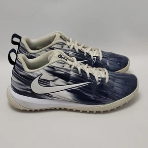 Nike Vapor Varsity Low Turf LAX Lacrosse Stollen Turnschuhe 923492-114 blau weiß 7 - Bild 1 von 12
