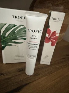 Tropic Eye Work Rejuvenating Serum And Eye Masks. RRP £47 - Picture 1 of 3