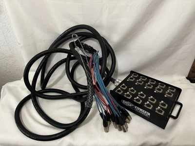 Elite Core 16 x 4 Channel 25 ft Stage snake read Selling as is - Image 1 of 4