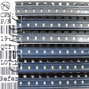 150 piezas 6value 0603 SMD LEDs Kit Blanco Púrpura Naranja Azul Verde Rojo Súper Brillante - Imagen 1 de 2