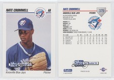 1992 SkyBox Pre-Rookie Knoxville Blue Jays Nate Cromwell #379