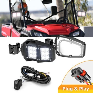 Espejos retrovisores laterales UTV 24LED con cable Plug N Play para Polaris Ranger XP 1000 - Imagen 1 de 15