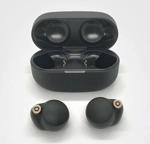 Sony WF-1000XM4 Noise Canceling Wireless Earbud Headphones - Black - Photo 1 sur 1