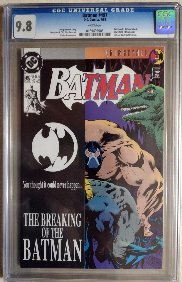 Batman #497 (DC Comics Late July 1993)