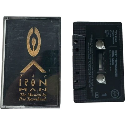 Pete Townsend Iron Man Cassette Tape The Who Virgin Records 1989 Vintage Audio - Image 1 of 4