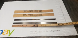 Medidor de espesor Feeler 2 piezas Starrett 667-5 .005".  NUEVO EN MANGA - Imagen 1 de 6