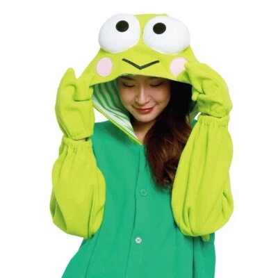 SAZAC Sanrio Kerokero Keropp Kigurumi Disfraz Juegos con disfraces Halloween Talla Única Adulto Foto 1 de 4