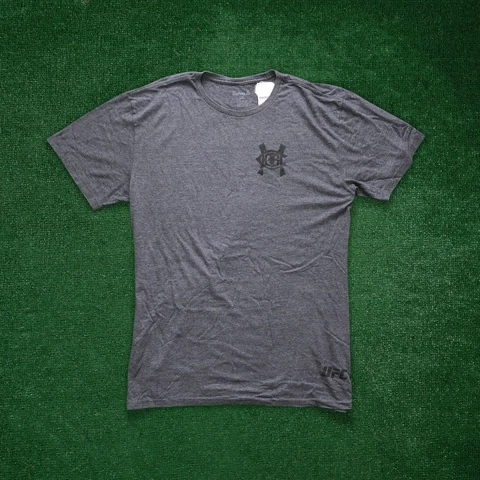Conor McGregor UFC Reebok Team Conor Camp T-Shirt - Heather Gray Cover