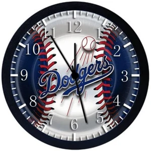 Dodgers Wall Clock 12" Large Personalized option with adding names E85 - Picture 1 of 6
