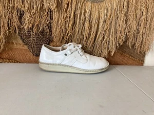 Finn Comfort White  Leather Breathable Walking Casual Men’s Shoes Size 8.5 - Picture 1 of 9