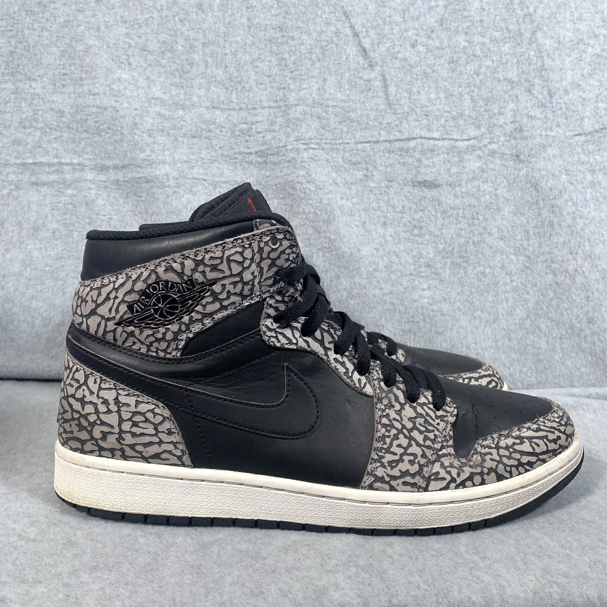 Preços baixos em Jordan 1 Retro High Black Elephant | eBay